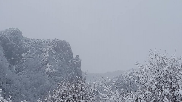 Kar yağışı Bartın'ın Yüksek Kesimlerinde Etkili Oldu