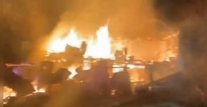 Bartın'da yangına uykuda yakalanan aile itfaiye ekipleri kurtardı