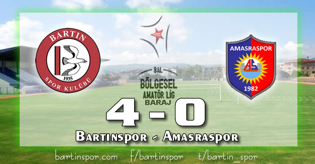 Bartınspor 4-0 Amasraspor