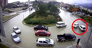 Trafik kazaları MOBESE kameralarında