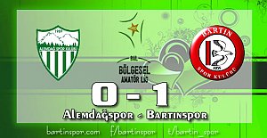 Bartınspor İstanbul'dan Şen Dönüyor:0-1