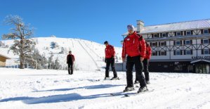 Kartalkaya'da kayak sezon erken açılıyor