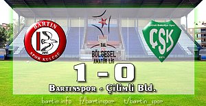 Bartınspor'un Yükselişi Sürüyor: 1-0