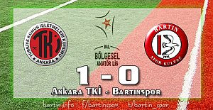 Bartınspor'a Nazar Değdi: 1-0