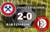 Bartınspor, Zonguldak'a boyun eğdi:2-0