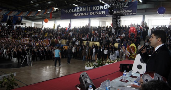 Tunç, Kırıkkale kongresinde divan başkanı