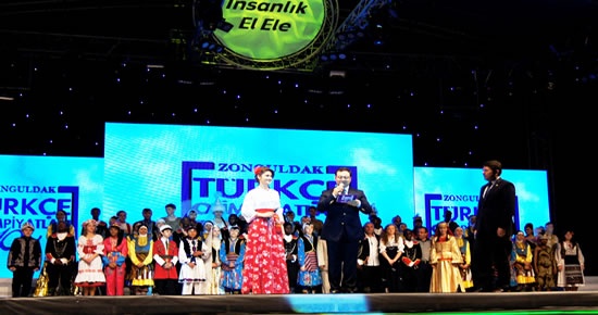 Zonguldak'ta Türkçe Olimpiyatları coşkusu